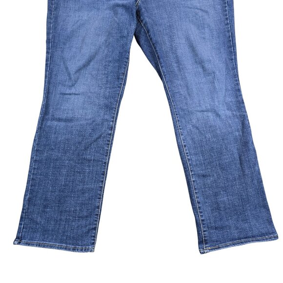 Levi’s Jeans Womens 20W Blue Classic Straight Plus Size Stretch Denim Mid Rise - Picture 12 of 15